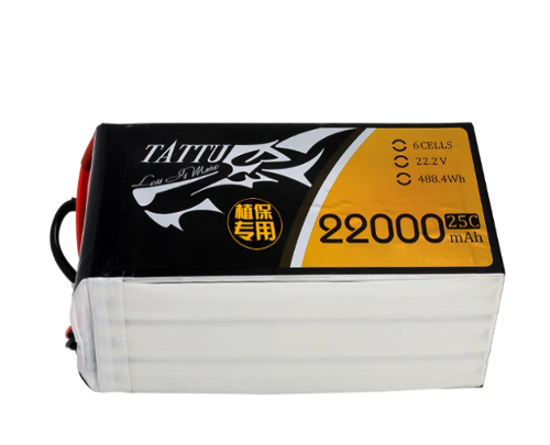 TATTU 22000mAh 25c 22.2V 6셀 Lipo Battery