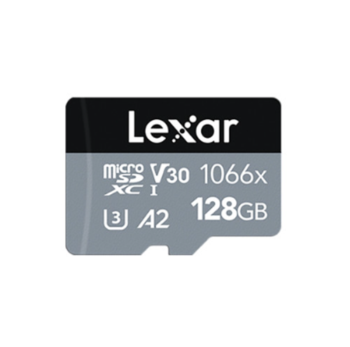 (렉사) 프로페셔널 1066배속 마이크로SD카드 128GB 160MB/s 고프로 액션캠 드론 4K 전용