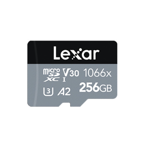 (렉사) 프로페셔널 1066배속 마이크로SD카드 256GB 160MB/s 고프로 액션캠 드론 4K 전용